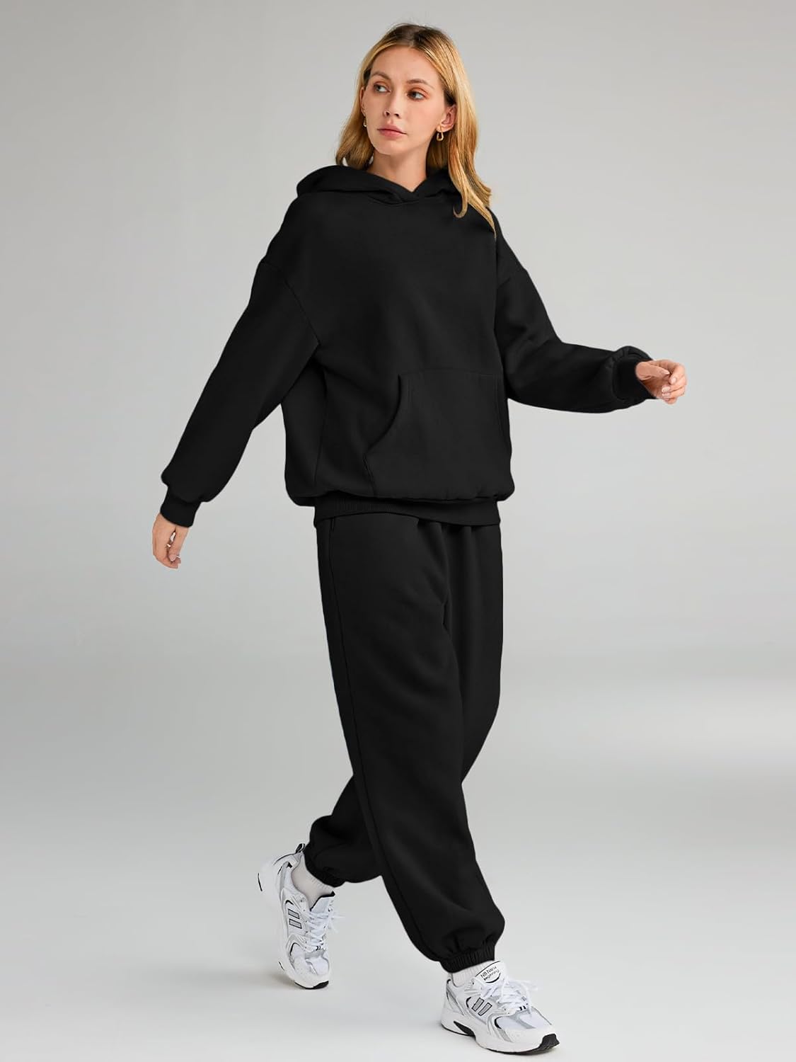 Womens 2 Piece Outfits Lounge Hoodie Sweatsuit Sets