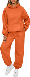 Womens 2 Piece Outfits Lounge Hoodie Sweatsuit Sets
