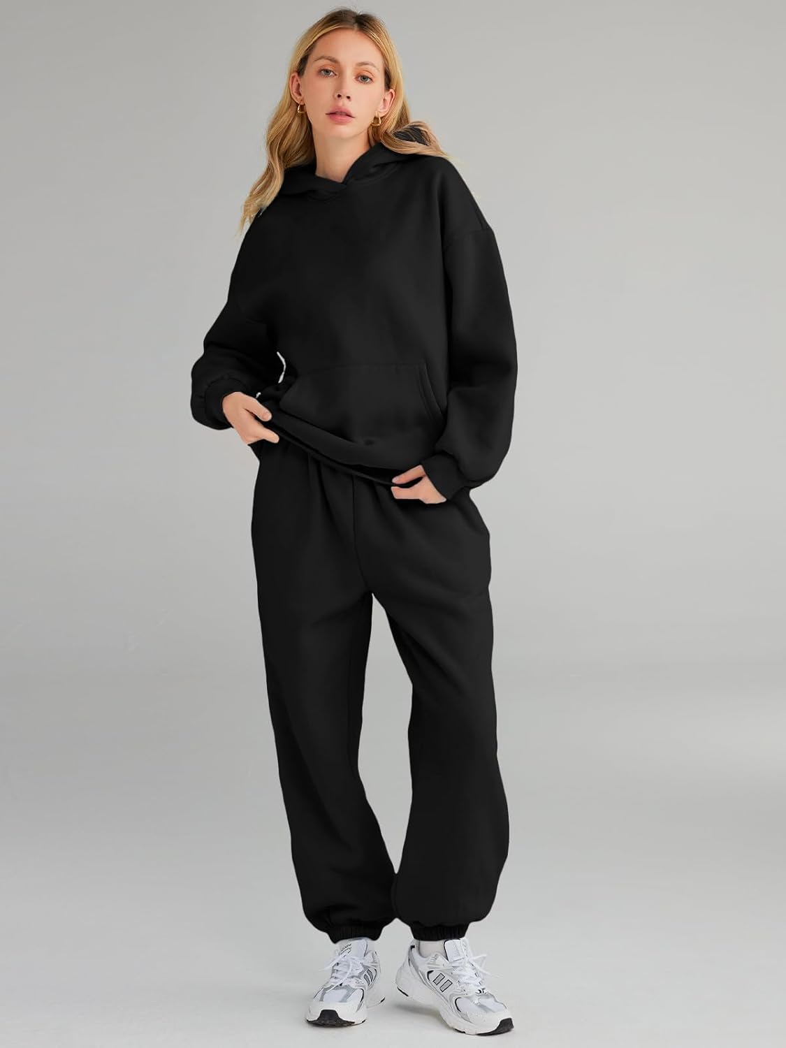 Womens 2 Piece Outfits Lounge Hoodie Sweatsuit Sets
