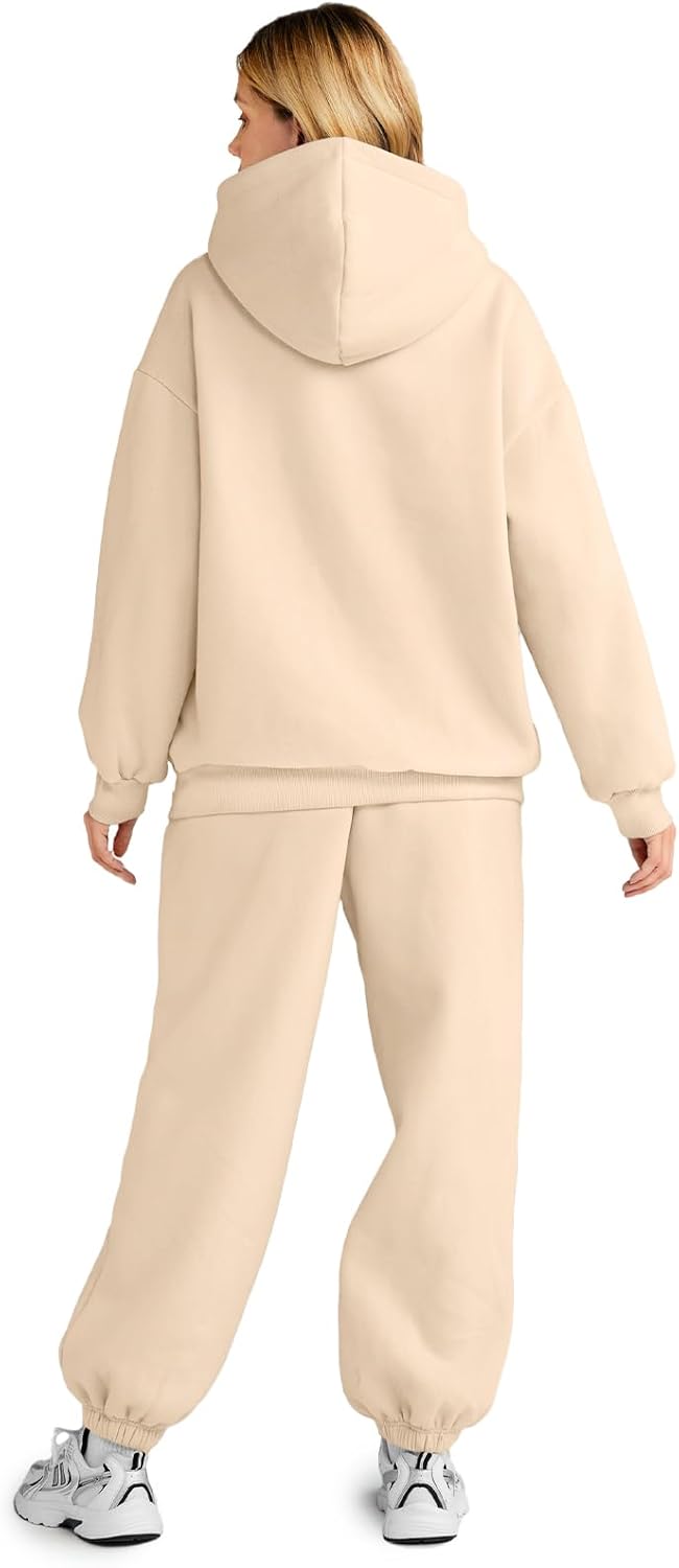 Womens 2 Piece Outfits Lounge Hoodie Sweatsuit Sets