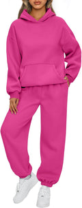 Womens 2 Piece Outfits Lounge Hoodie Sweatsuit Sets
