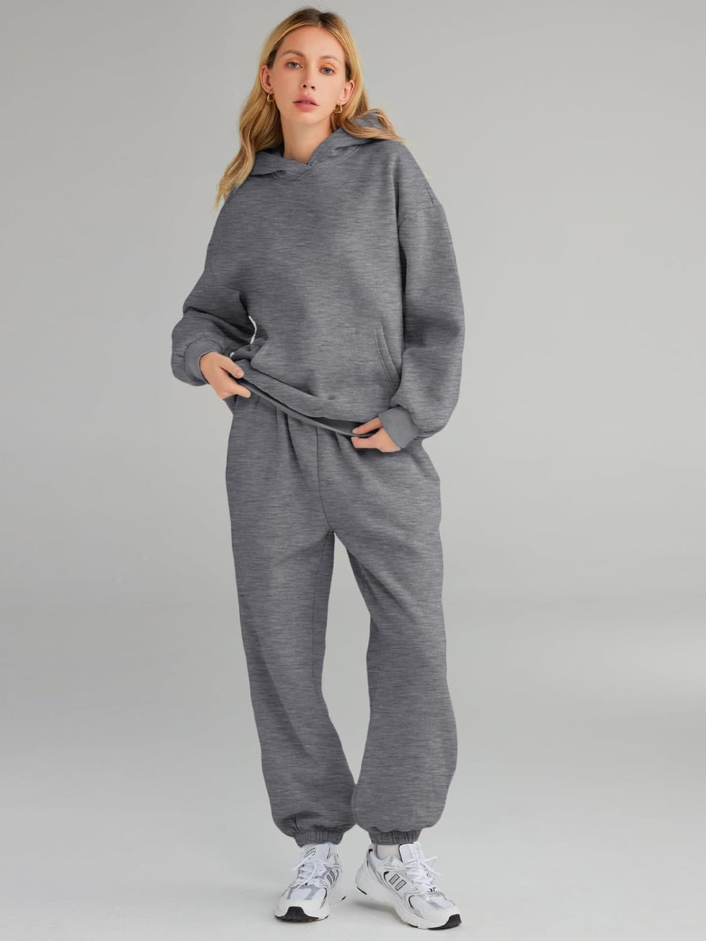 Womens 2 Piece Outfits Lounge Hoodie Sweatsuit Sets