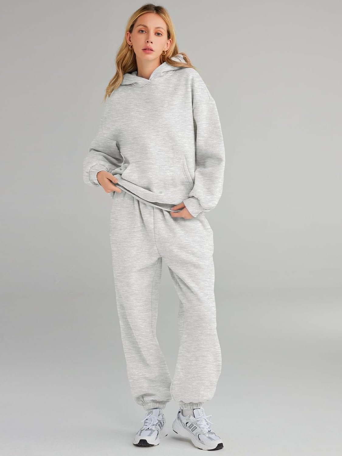 Womens 2 Piece Outfits Lounge Hoodie Sweatsuit Sets