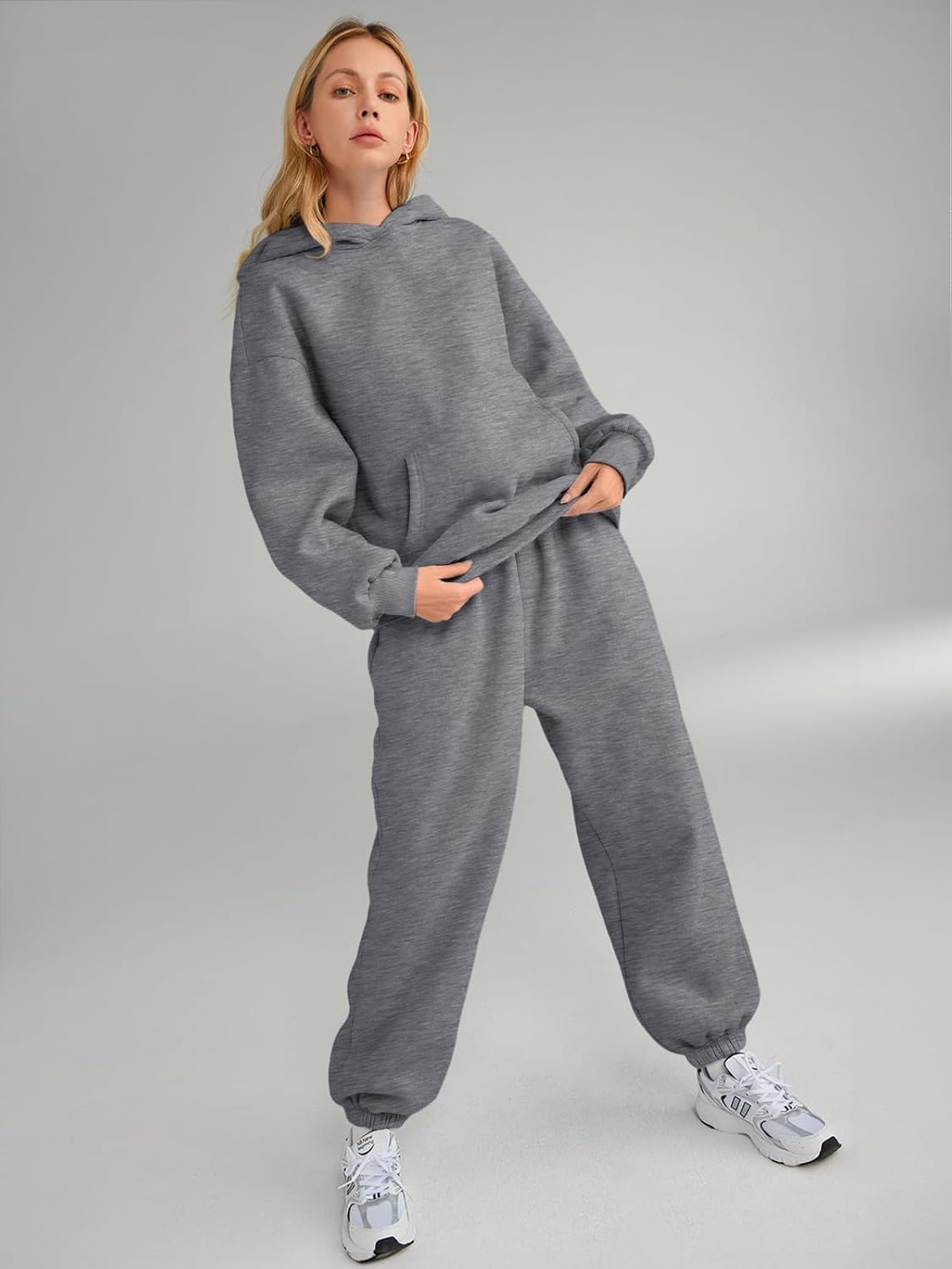 Womens 2 Piece Outfits Lounge Hoodie Sweatsuit Sets