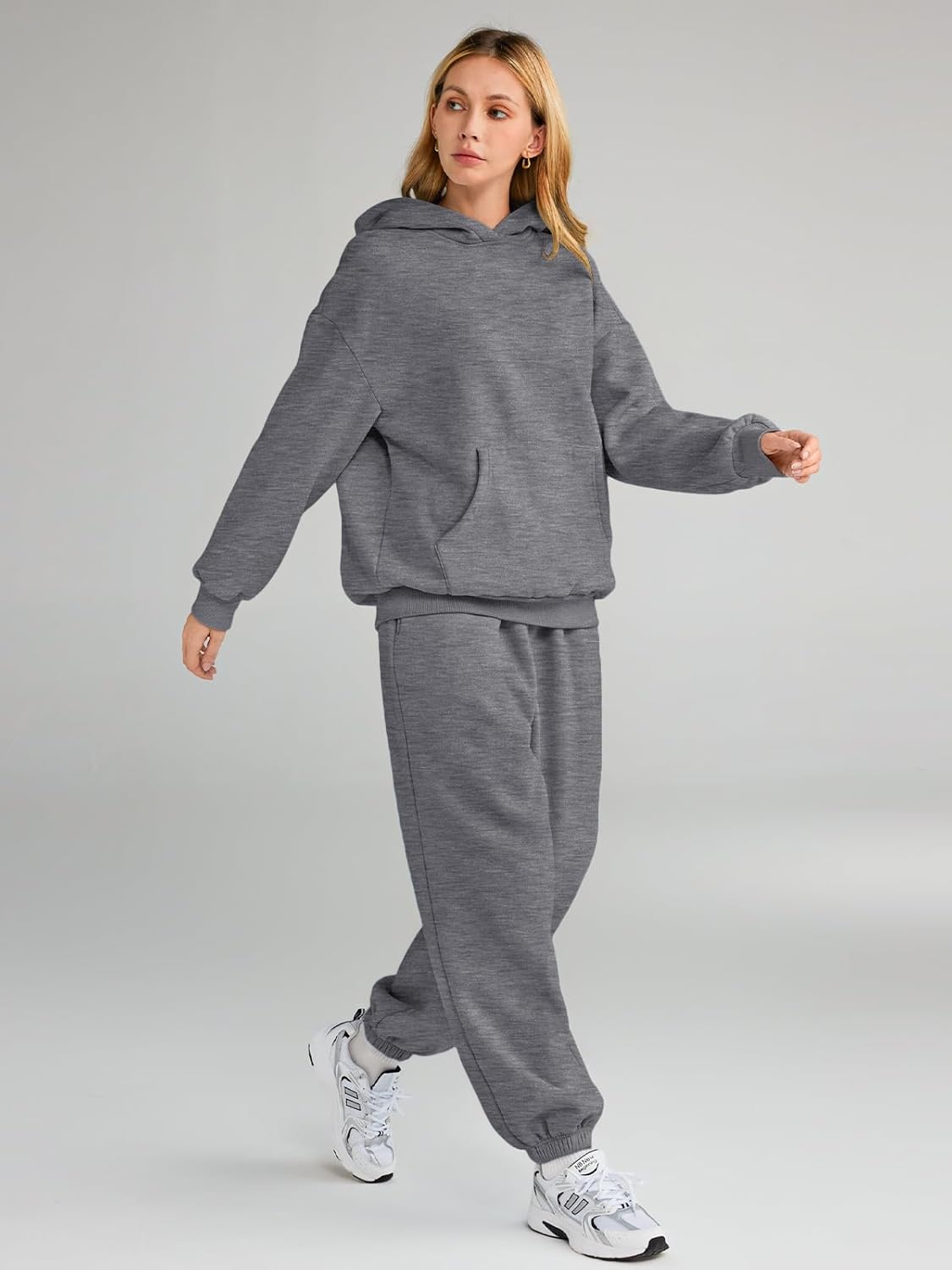 Womens 2 Piece Outfits Lounge Hoodie Sweatsuit Sets